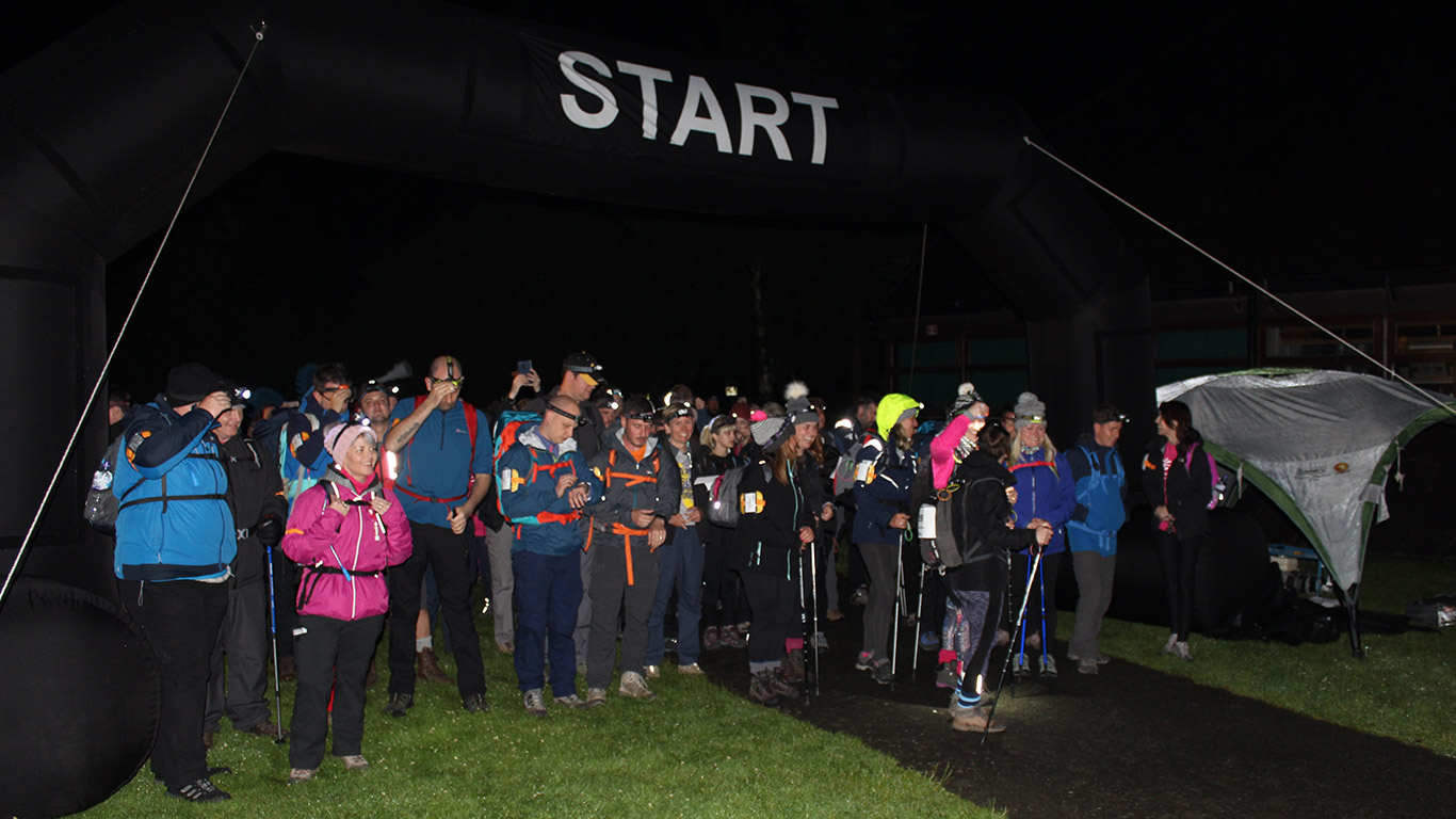 Snowdon Night Trek for Mid Cheshire Hospitals Charity