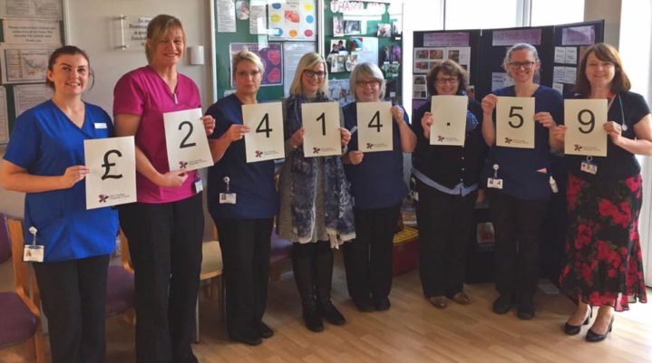 The NICU team are always so grateful for any donation to their charitable fund
