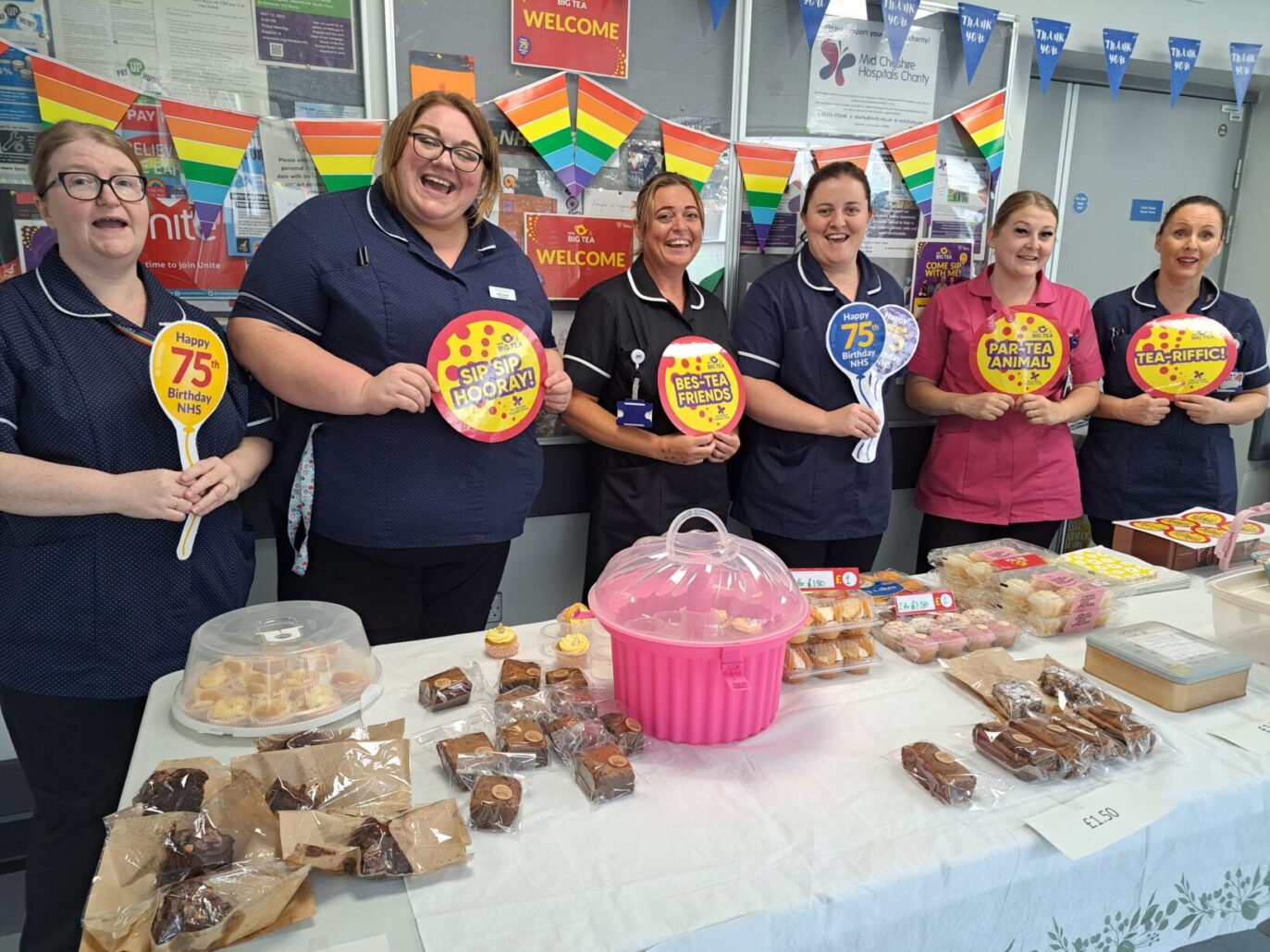 intermediate care teams.2 Organise your own tea party to celebrate NHS Big Tea and to raise funds for the appeal