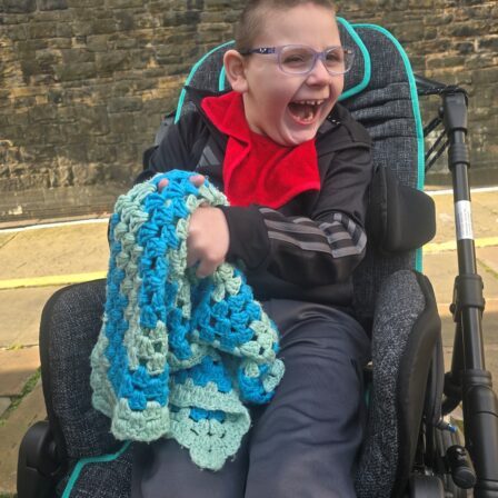 Oscar Just one of the amazing Hebden Green pupils who will benefit from an Eye Gaze