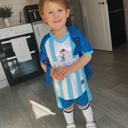 little boy who has Cystic Fibrosis